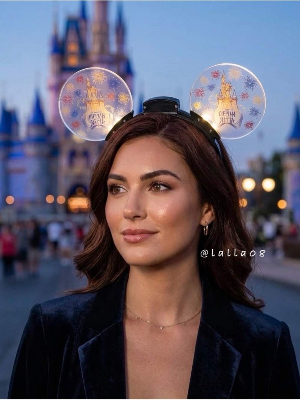 Disney World Magic Kingdom Happily Ever After Parade Light Up Ears Headband - Picture 8 of 8